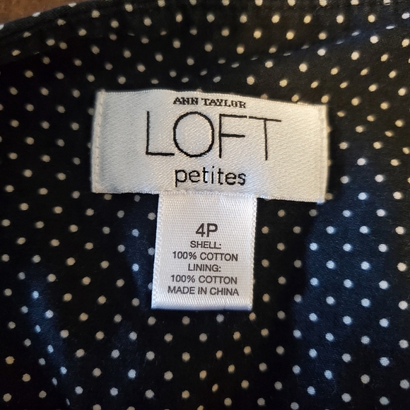 Loft Polka Dot Lace Skirt - Picture 3 of 4